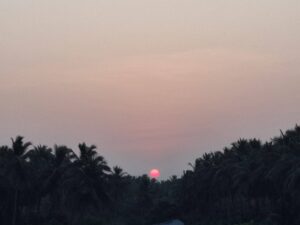 Sortida del sol a Saranya