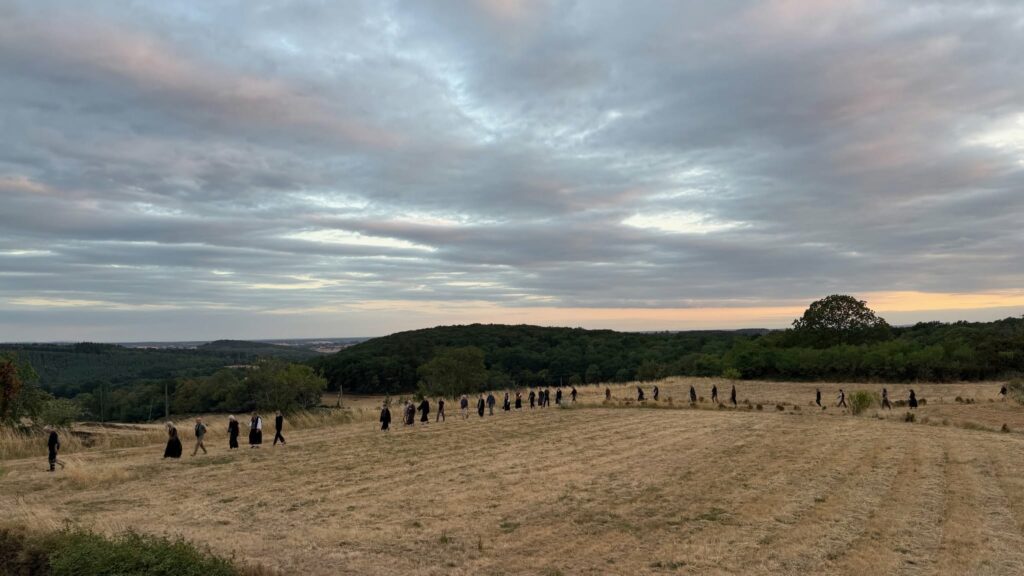Kinhin, meditació caminant
